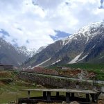 Naran Valley Mountains View in cloudy weather