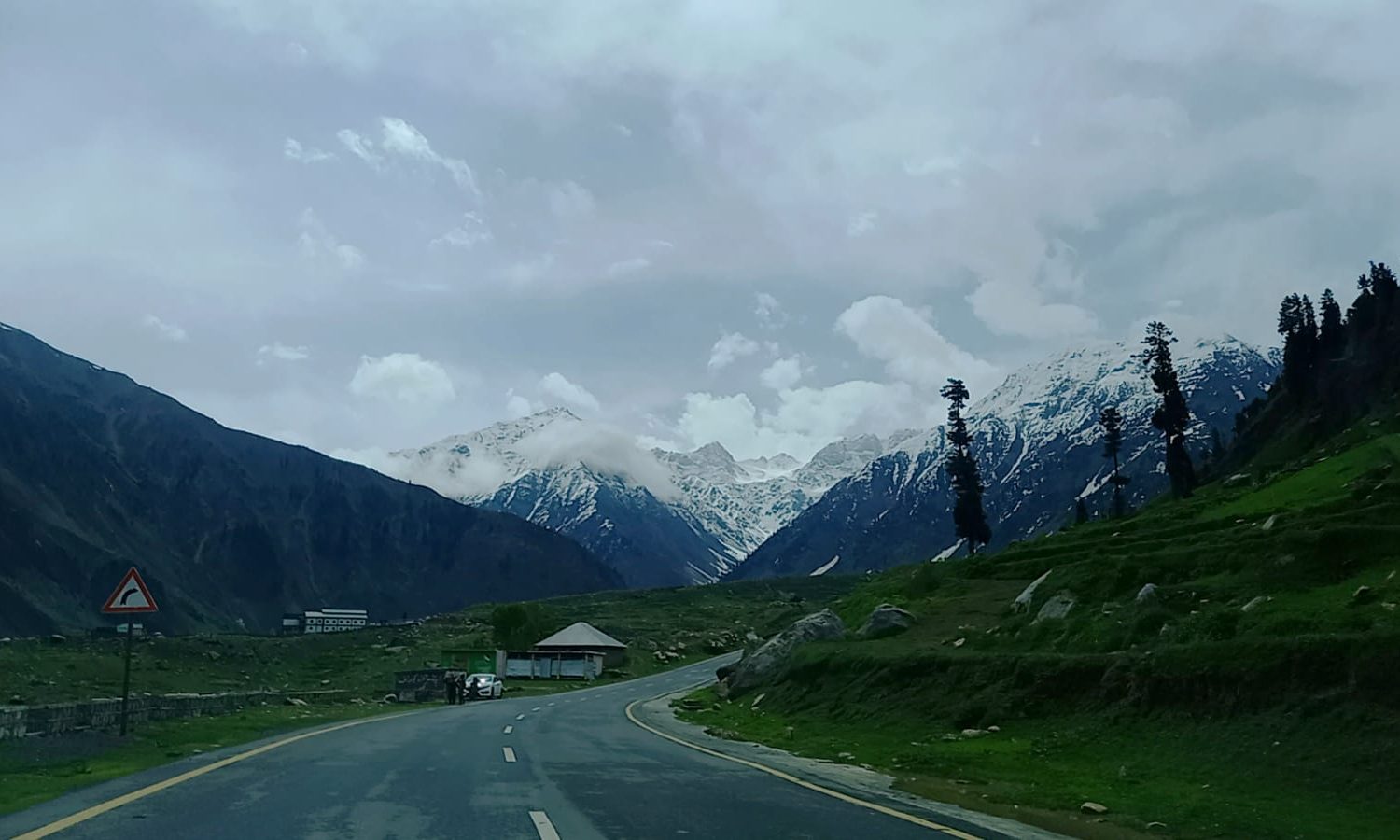 Road Leading to naran with amazing scenery