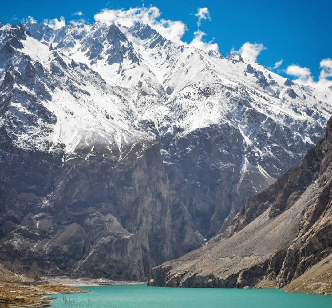 attabad lake afternoon view