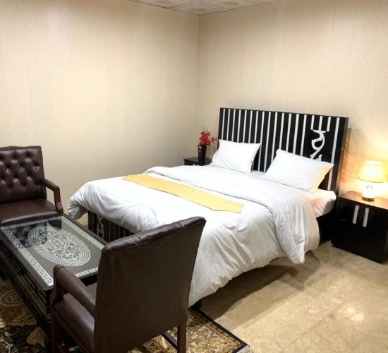 Executive room with Double bed of hotel in Rupal Valley Astore - Rozefstourism