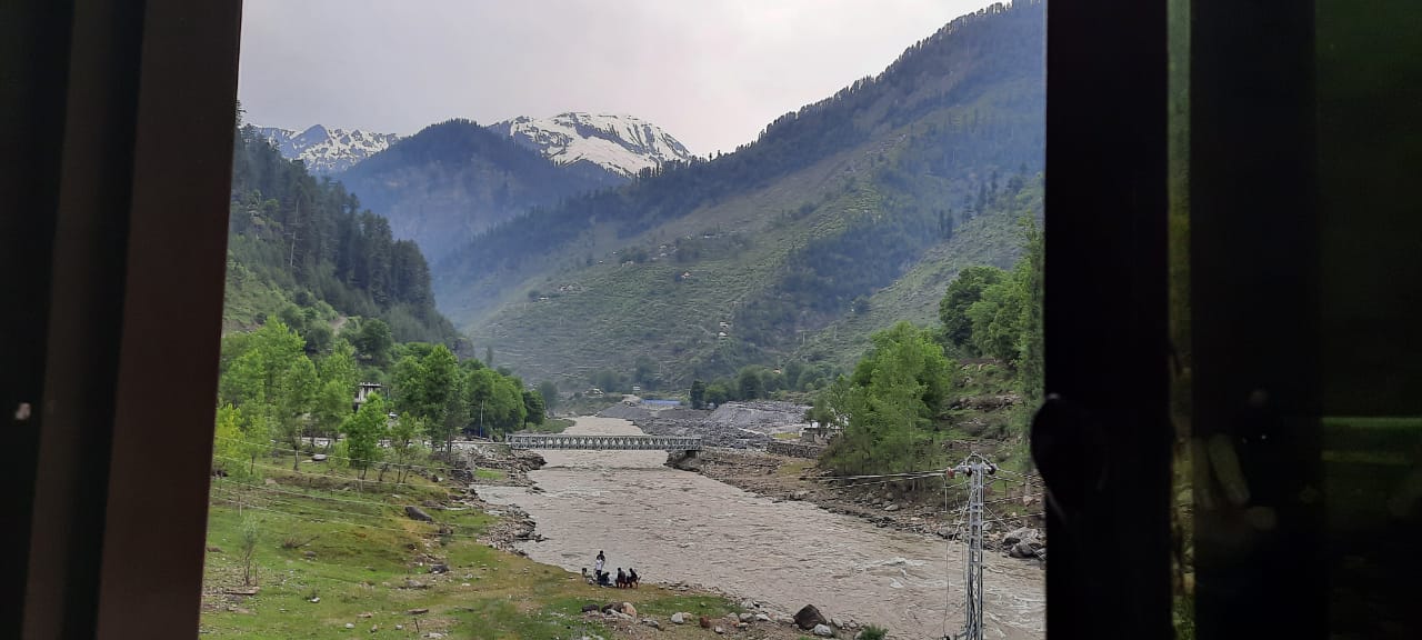Rozefs Resort - View from the Hotel Kaghan room of Kaghan Valley Mountains