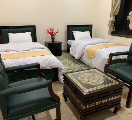 Two bed room of hotel in Rupal Valley Astore - Rozefstourism