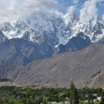 Hoper Valley with Snow covered Hunza Peaks in the Background - Rozefstourism.com