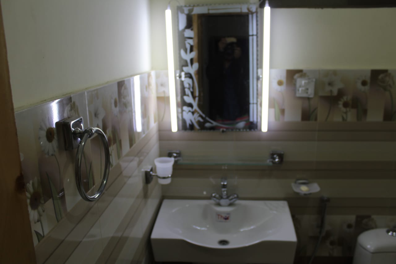 Hotel in Hunza with a clean bathroom