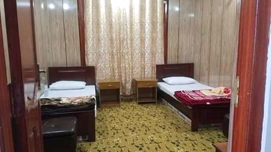 Hotel in Skardu valley with two single bed room