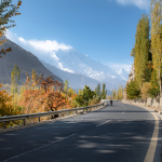 Hunza Valley in Autumn Season
