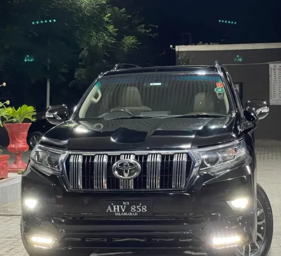 Land Cruiser Prado for Rent Islamabad