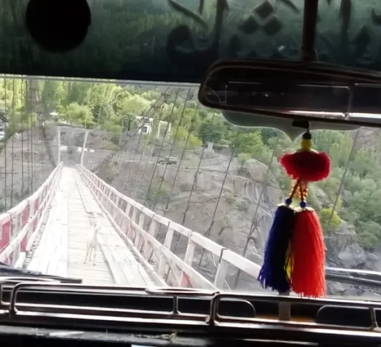 Basho Valley Bridge Road , Skardu - Rozefs Tourism