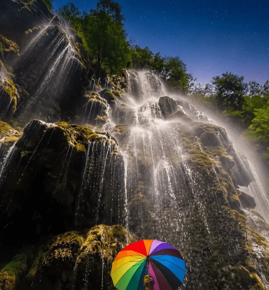 Umbrella waterfall Tour - Rozefs Tourism